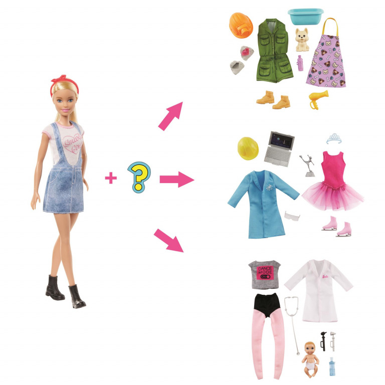 Mattel Barbie – povolání s překvapením