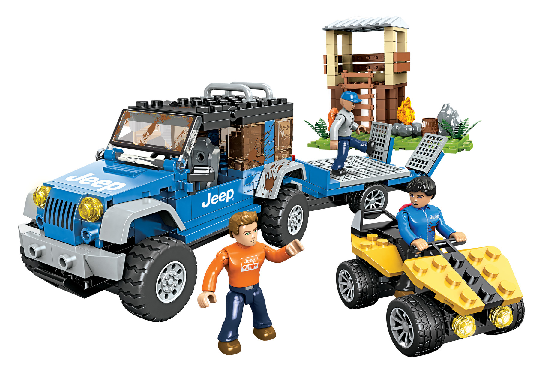 Hračky pro kluky Mega Bloks Forest Expedition Jeep