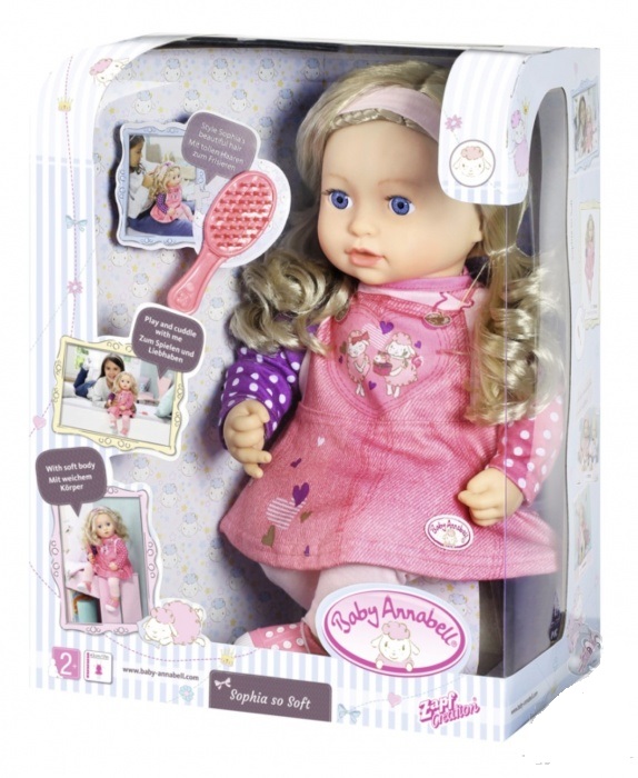 zapf creation baby annabell sophia