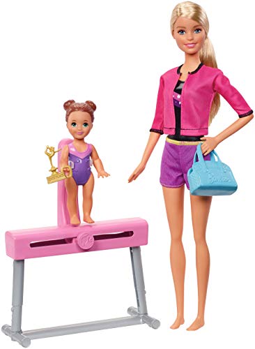 Mattel Barbie Trenérka gymnastiky blondýnka herní set