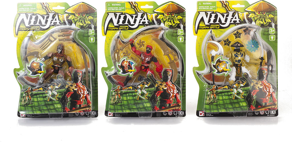 Ninja akční figurka s doplňky