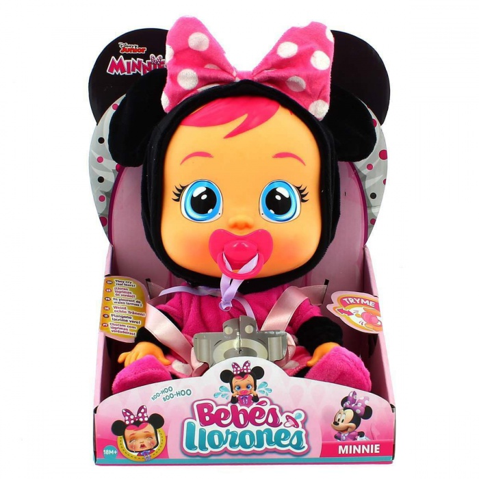 TM Toys Cry Babies interaktivní panenka Minnie
