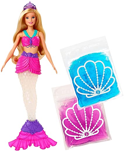 Mattel Barbie mořská víla a třpytivý sliz