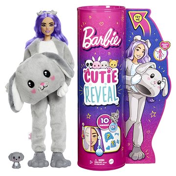 Mattel Barbie Cutie Reveal panenka série 1 - Štěně HHG21