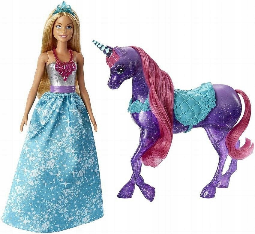 Mattel Barbie a kouzelný třpitivý jednorožec Dreamtopia