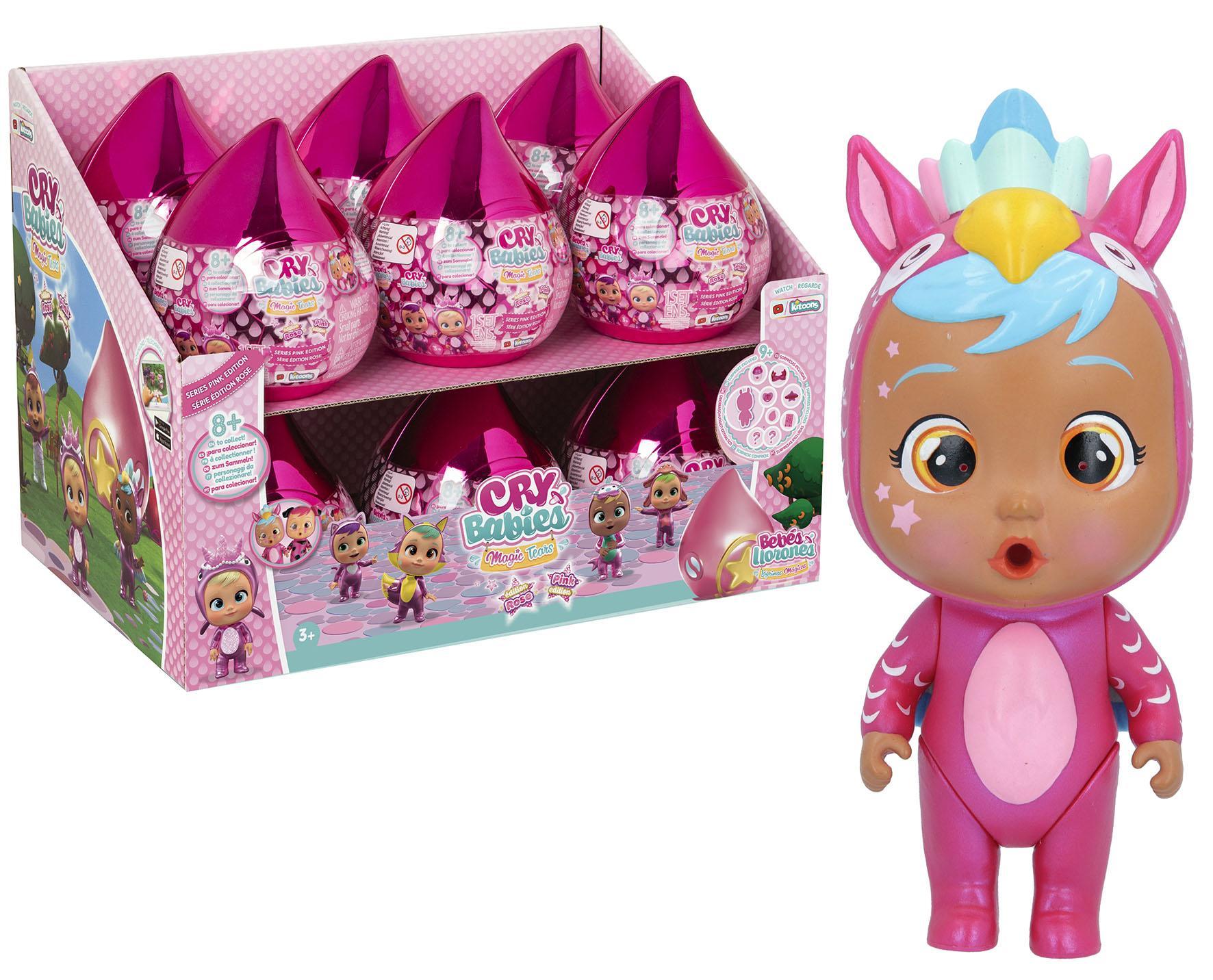 TM Toys CRY BABIES MAGIC TEARS magické slzy růžová edice