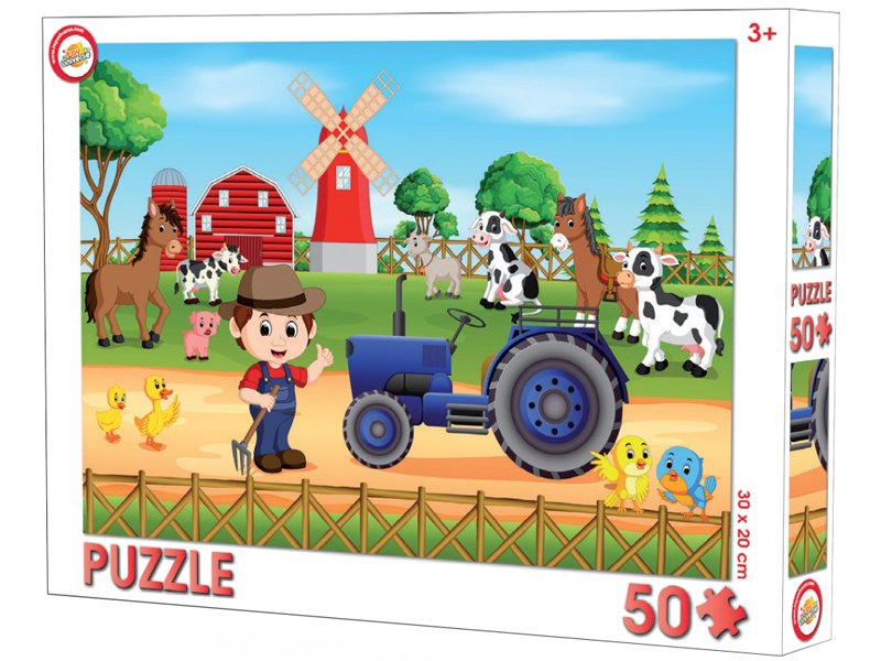 Farma Dětské puzzle 50 dílků 