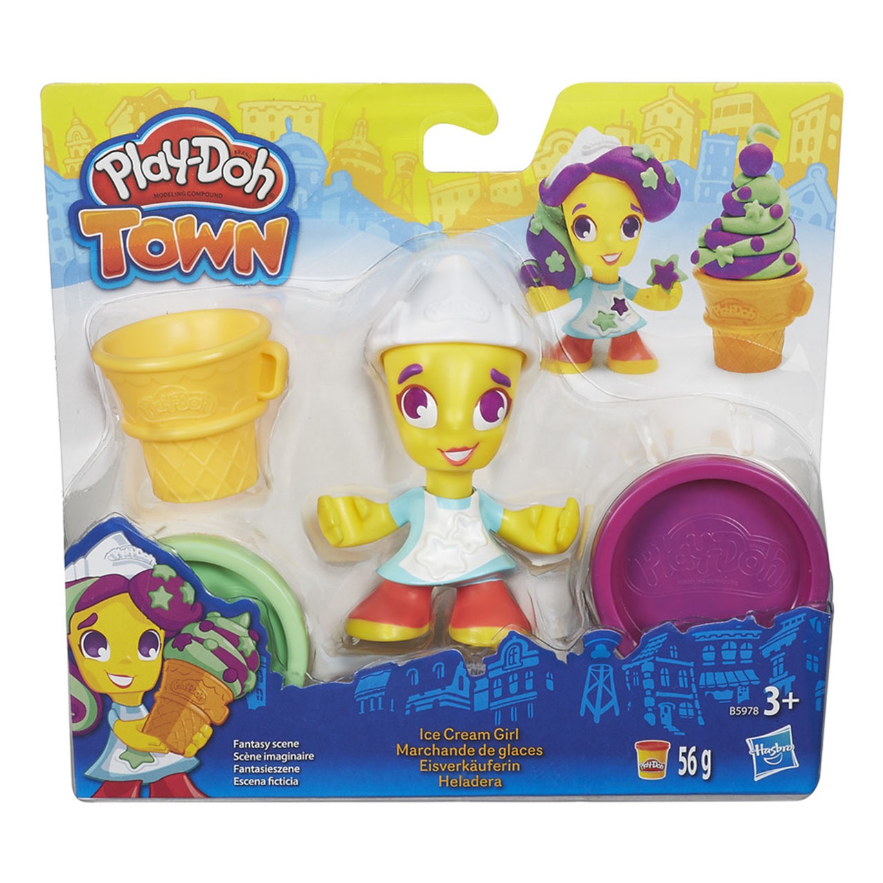 Hasbro Play-Doh modelína Zmrzlinářka