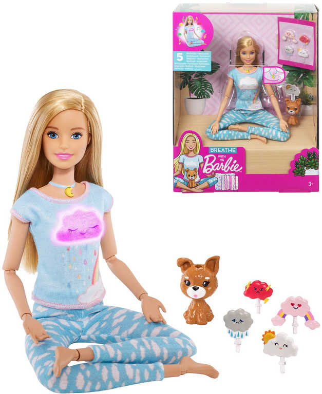 Mattel Barbie jogínka 5 meditací