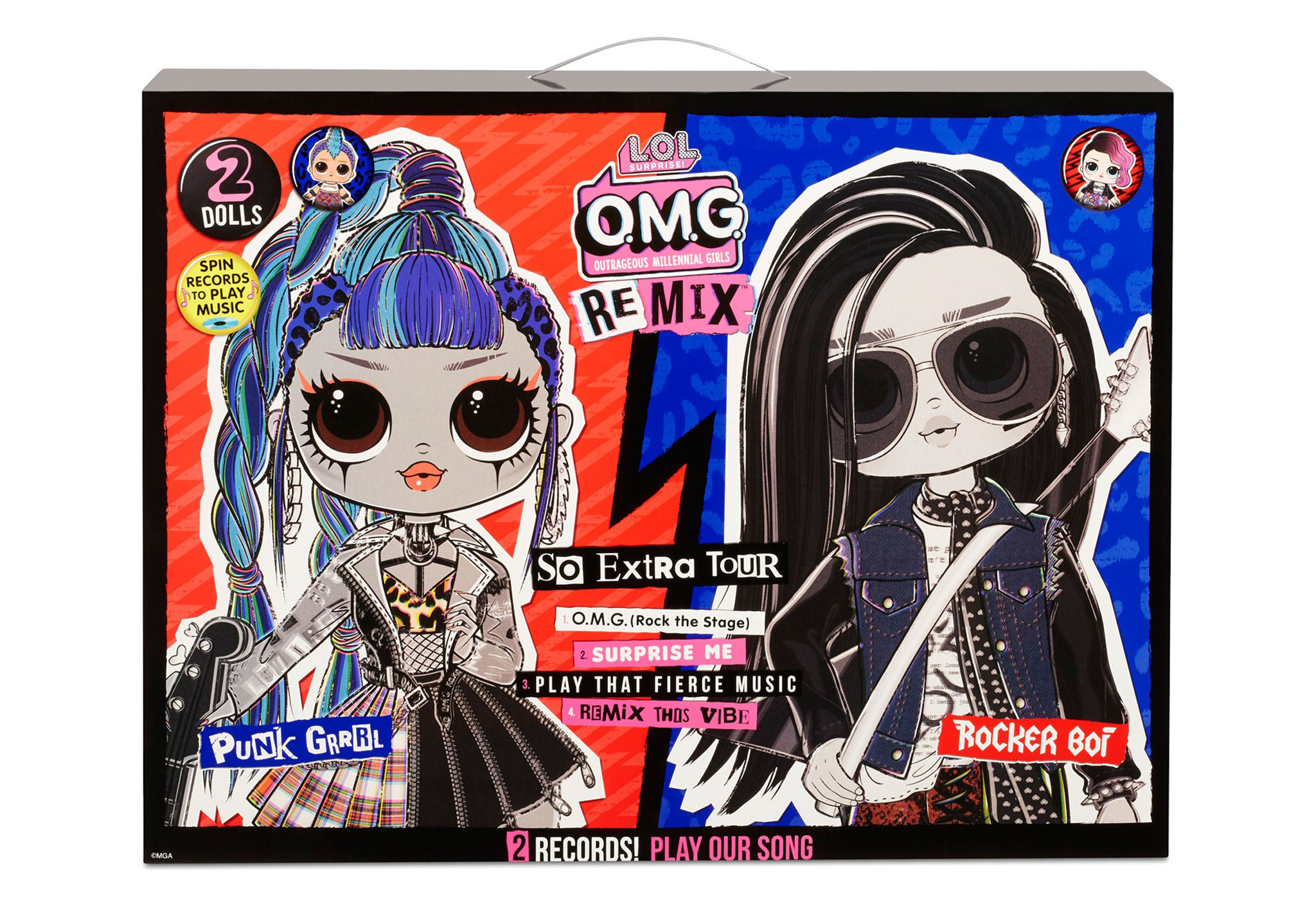 MGA - L.O.L. Surprise  OMG Remix Rocker Boi & Punk Grrrl Rocková sestava