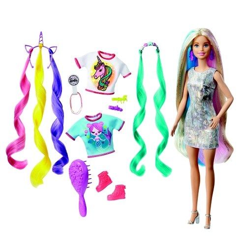 Mattel Barbie s pohádkovými vlasy