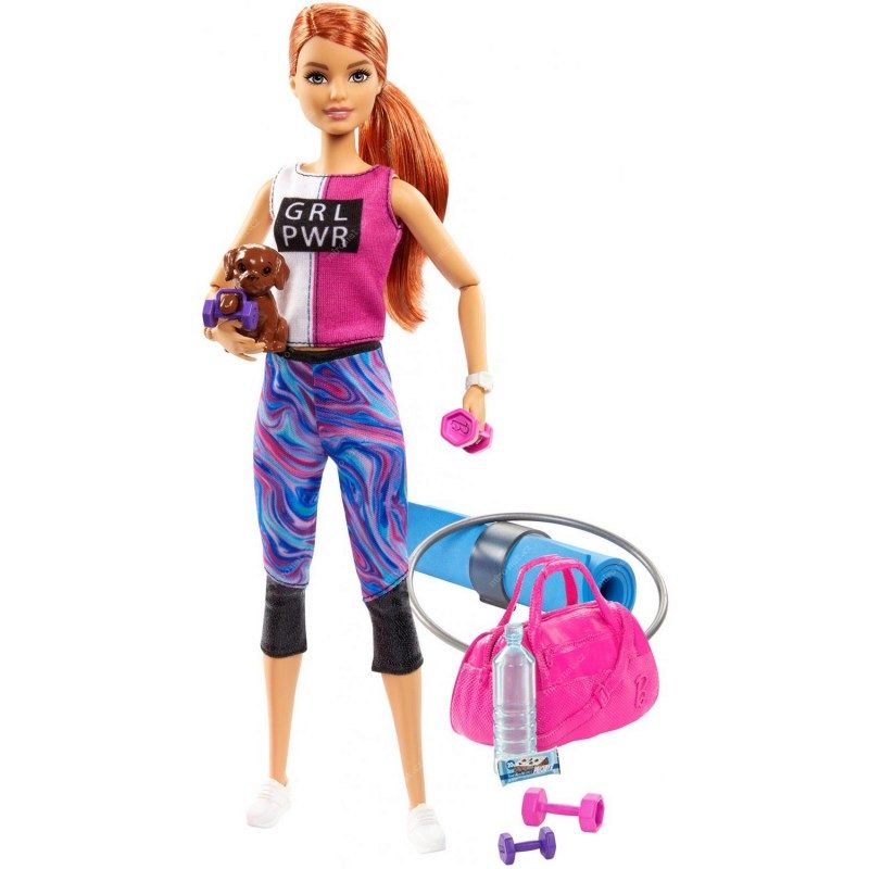 Mattel Barbie Panenka Wellness panenka s karimatkou