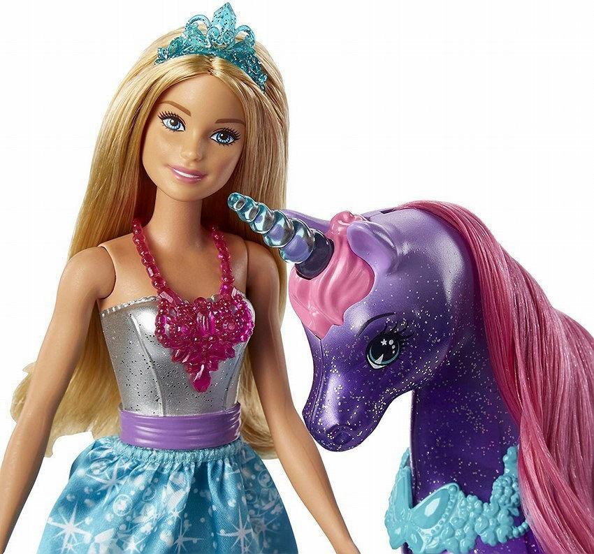 Mattel Barbie a kouzelný třpitivý jednorožec Dreamtopia