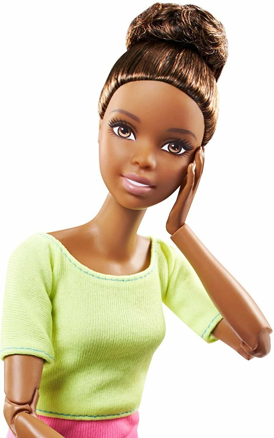 Mattel Barbie Made To Move žlutá